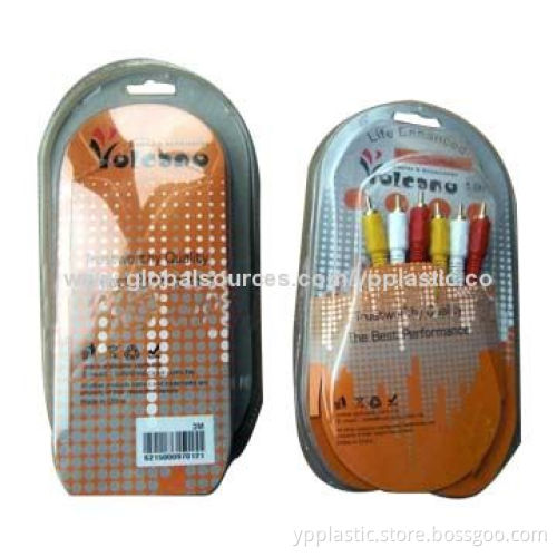 USB cable packaging, slide blister/frequency blister/clamshell blister style, 15 years manufacturer